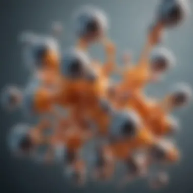 Molecular Composition of Ammonium Chloride Chemical structure of ammonium chloride showcasing its molecular composition