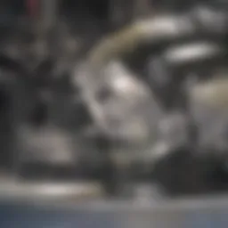 An industrial robot operating within a manufacturing facility