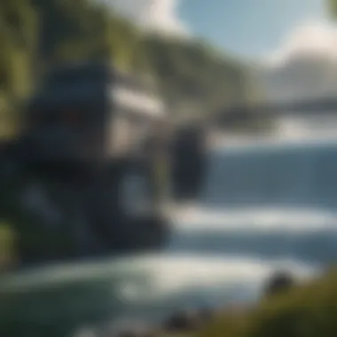 The Role of Hydropower in Renewable Energy Hydroelectric dam showcasing renewable resource