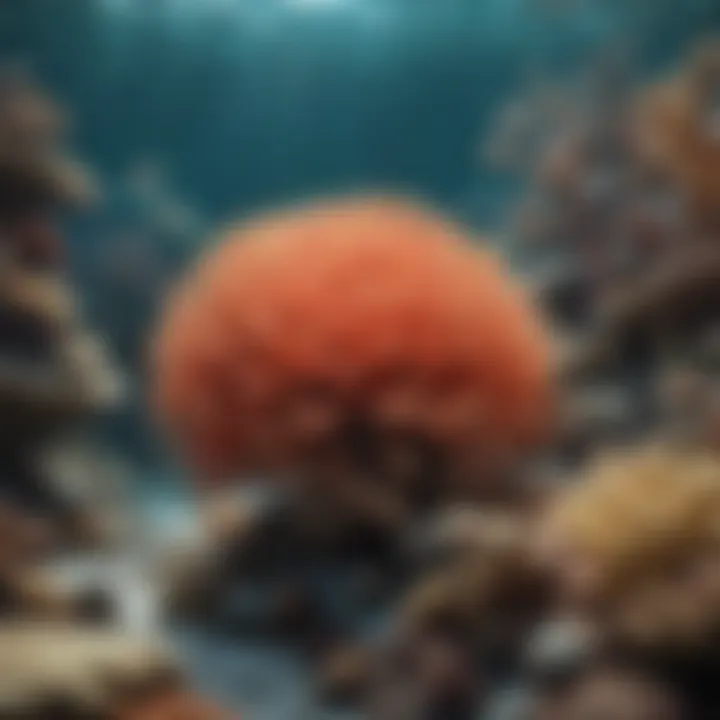 Educational materials featuring coral ecosystems