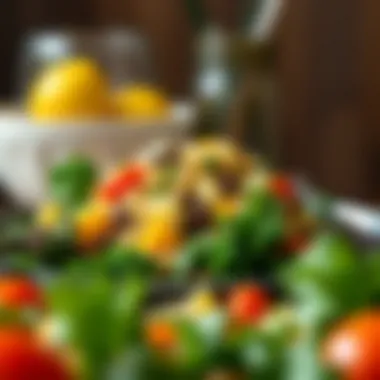 Nutrient-Packed Cysteine Salad A colorful salad featuring kale and quinoa, both rich in cysteine
