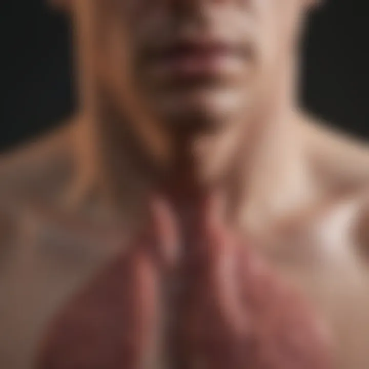 Visual representation of common symptoms associated with cystic liver conditions.