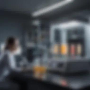 Advanced Flow Cytometry Technology Advanced flow cytometry technology in a laboratory setting