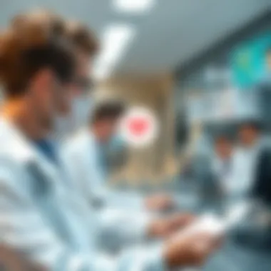 Infographic illustrating decision-making in healthcare