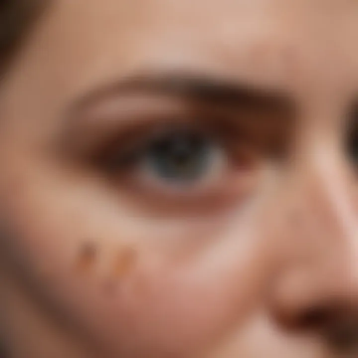 Visual representation of diagnostic techniques for melanoma