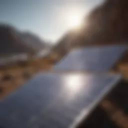 Advanced solar panel design showcasing enhanced efficiency