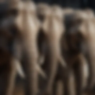 Physical Features Comparison Comparison of African and Asian elephants' physical features