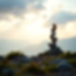 A serene landscape symbolizing balance and stability.