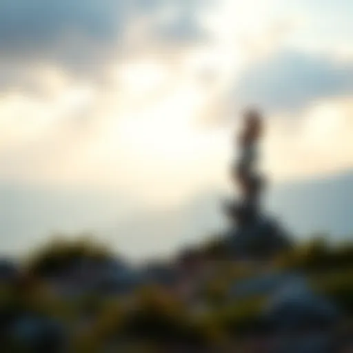 A serene landscape symbolizing balance and stability.