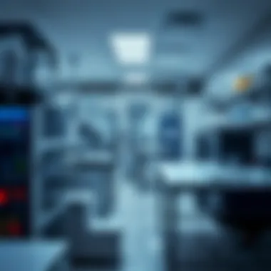 Innovative biotechnology lab showcasing advanced equipment