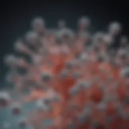 Representation of C. difficile bacterium morphology