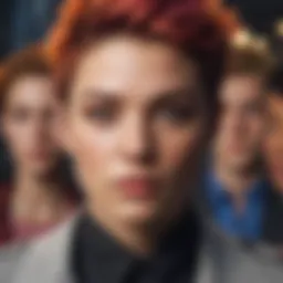 A vibrant spectrum illustrating diverse gender identities