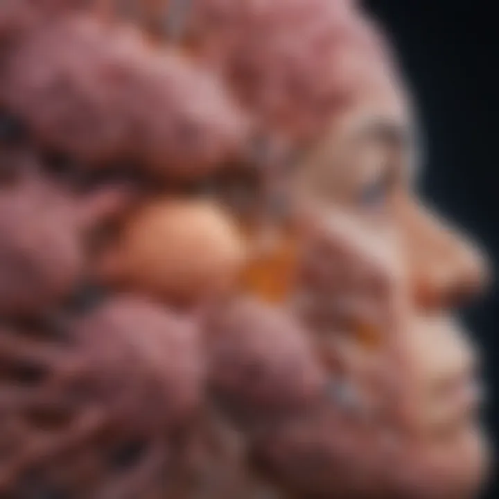 Illustration of neurogenesis across different life stages