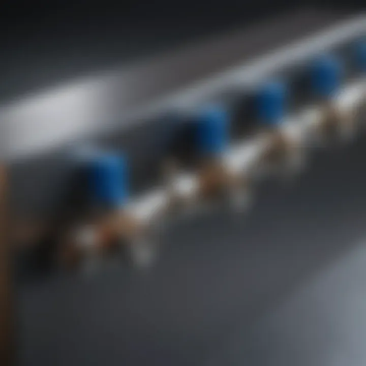Visual representation of various applications of non-contact flow switches in different industries