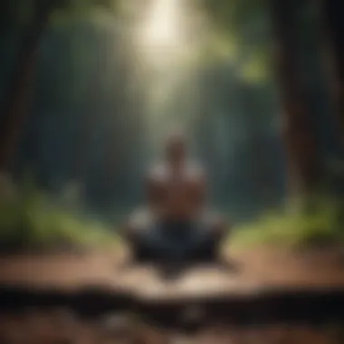The Connection Between Mental State and Energy An individual meditating in a serene environment.