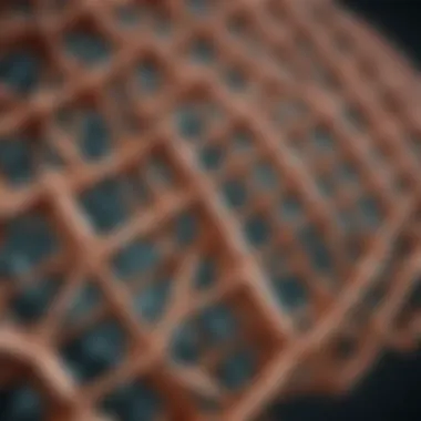 Detailed View of Copper Iodide Crystal Lattice Copper Iodide Crystal Structure