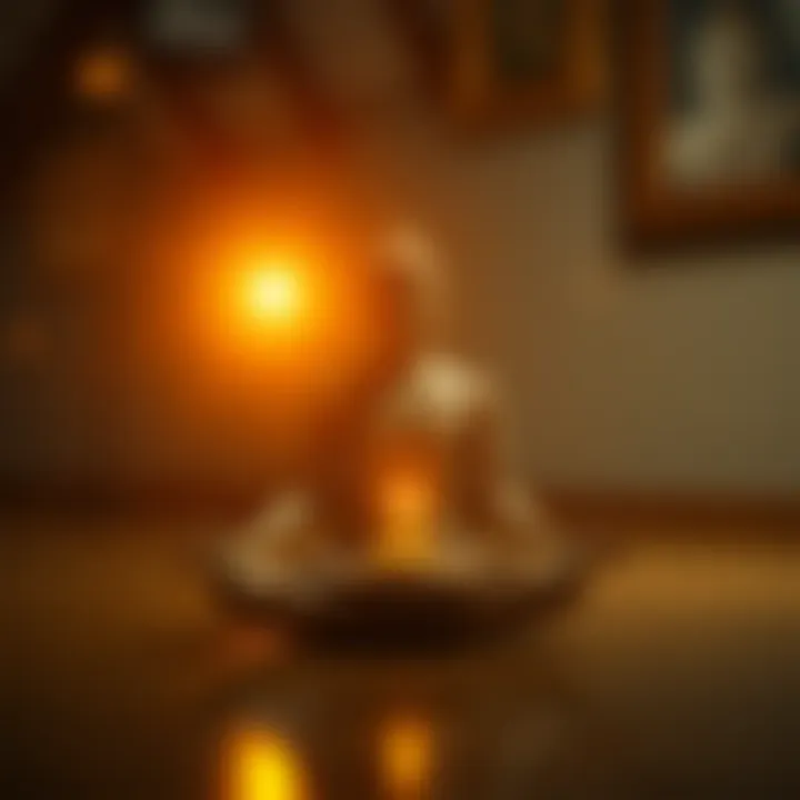 Stress Relief Through Meditation An abstract representation of stress relief through meditation