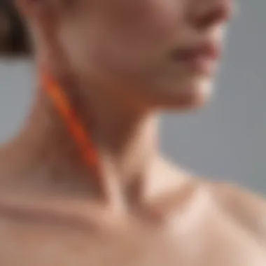 Chronic Inflammation in Psoriasis Illustration of chronic inflammation in psoriasis