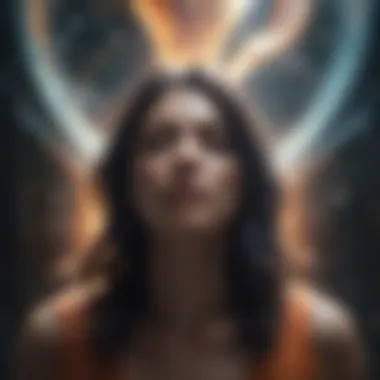 Abstract Depiction of Spiritual Experience An abstract depiction of spiritual experience