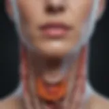 Morphological characteristics of thyroid cells in lymph nodes