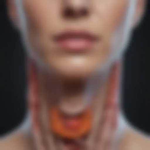 Morphological characteristics of thyroid cells in lymph nodes