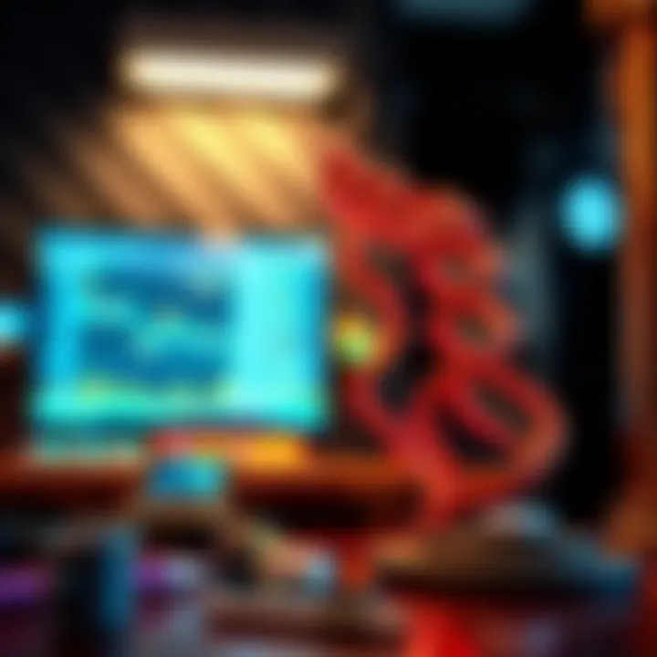 Innovative Analytical Tools in Toolbox Genomics A conceptual representation of toolbox genomics showcasing multiple analytical tools.