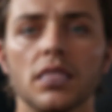 Visualization of deep breathing techniques