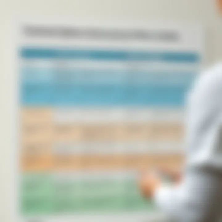 Chart outlining treatment options for vesicoureteral reflux in adults