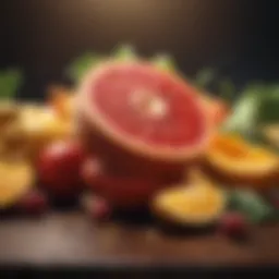 A vibrant assortment of anti-inflammatory fruits