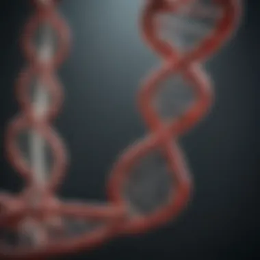 Advancements in Genetic Engineering Conceptual artwork on genetic engineering applications