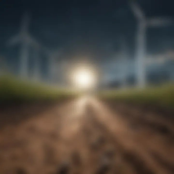 Illustration of renewable energy sources