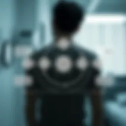 Diagram illustrating the cycles of intermittent androgen deprivation therapy