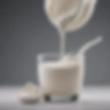 Composition of fatty acids in milk