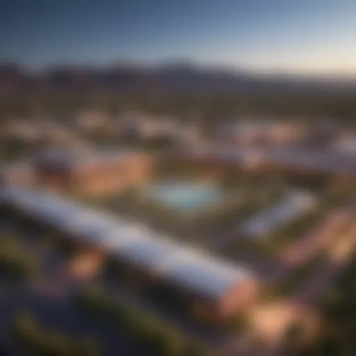 University of Arizona campus view