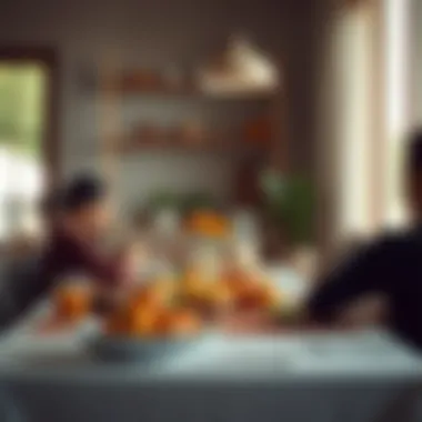 Creating a Serene Atmosphere for Mindful Eating A serene setting for mindful eating