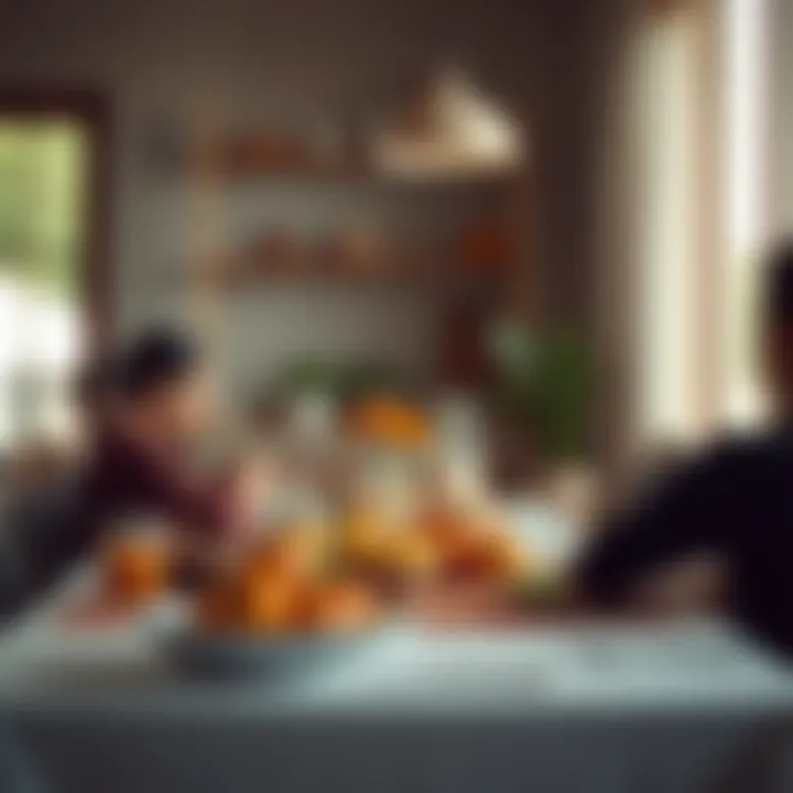 Creating a Serene Atmosphere for Mindful Eating A serene setting for mindful eating