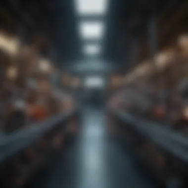 A path leading to innovation, flanked by diverse scientific tools