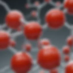 Molecular structure of phenylbutyric acid illustrating its chemical composition.