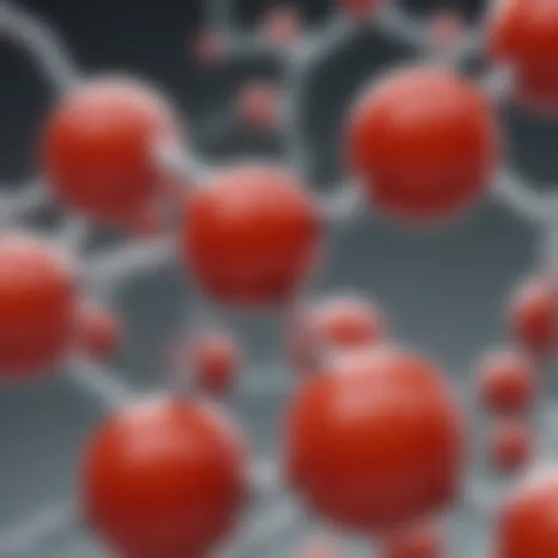 Molecular structure of phenylbutyric acid illustrating its chemical composition.
