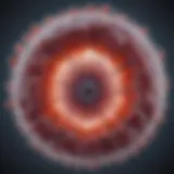 Visual representation of pneumococcal bacteria