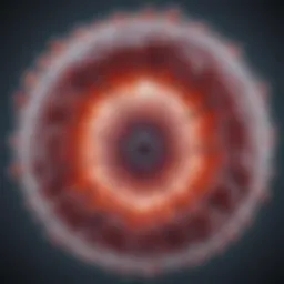 Visual representation of pneumococcal bacteria