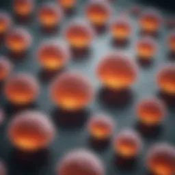 Visualization of proton therapy targeting glioblastoma cells