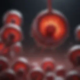 Sickle cell morphology impacting immune response