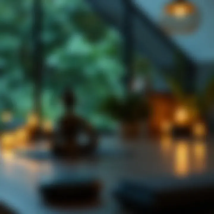 Mindfulness and Stress Reduction Techniques A tranquil setting for mindfulness and relaxation practices