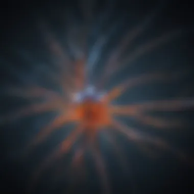 Neuronal Activity Modulation via Light Illustration of optogenetic control of neurons.