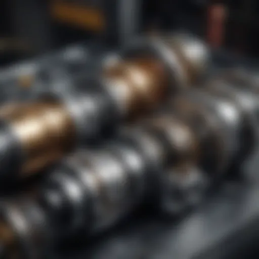 Illustration of various types of gearboxes