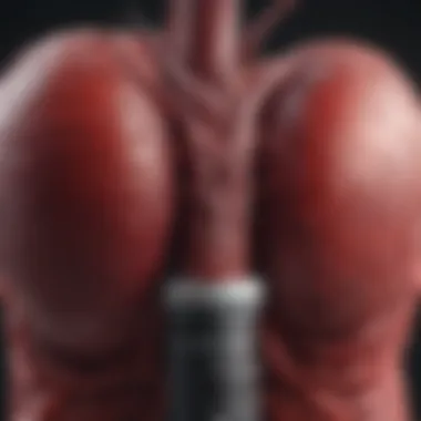 Mechanisms of Blood Pressure Regulation Scientific illustration depicting blood pressure regulation