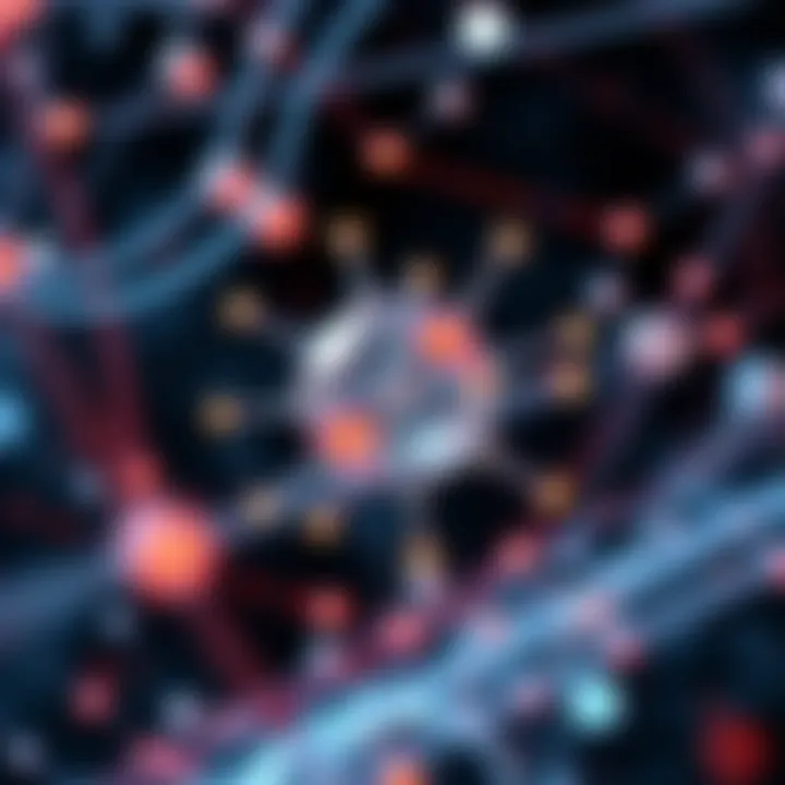 A mesmerizing fusion of artistic expression and scientific concepts.