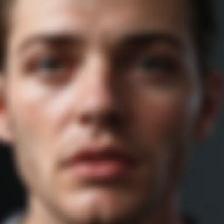 Illustration depicting the emotional struggles faced by those diagnosed with AIDS.