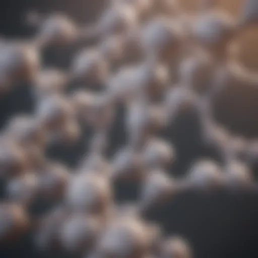Chemical structure of allicin showing its molecular composition